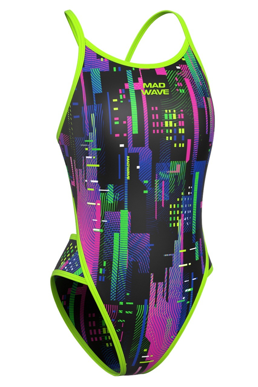КУПАЛЬНИК СЛИТНЫЙ СПОРТИВНЫЙ MADWAVE DARIA CHLOROFLEX G0