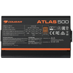 Блок питания Cougar ATLAS 500 <CGR BA-500> 500W ATX (24+2x4+2x6/8пин)