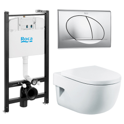 Кпить комплект инсталляции Roca ПЭК с унитазом Meridian Compact в Краснодаре