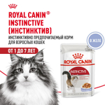 Royal Canin Instinctive Инстинктив Корм влажный для взрослых кошек в возрасте от 1 года до 7 лет желе 85г