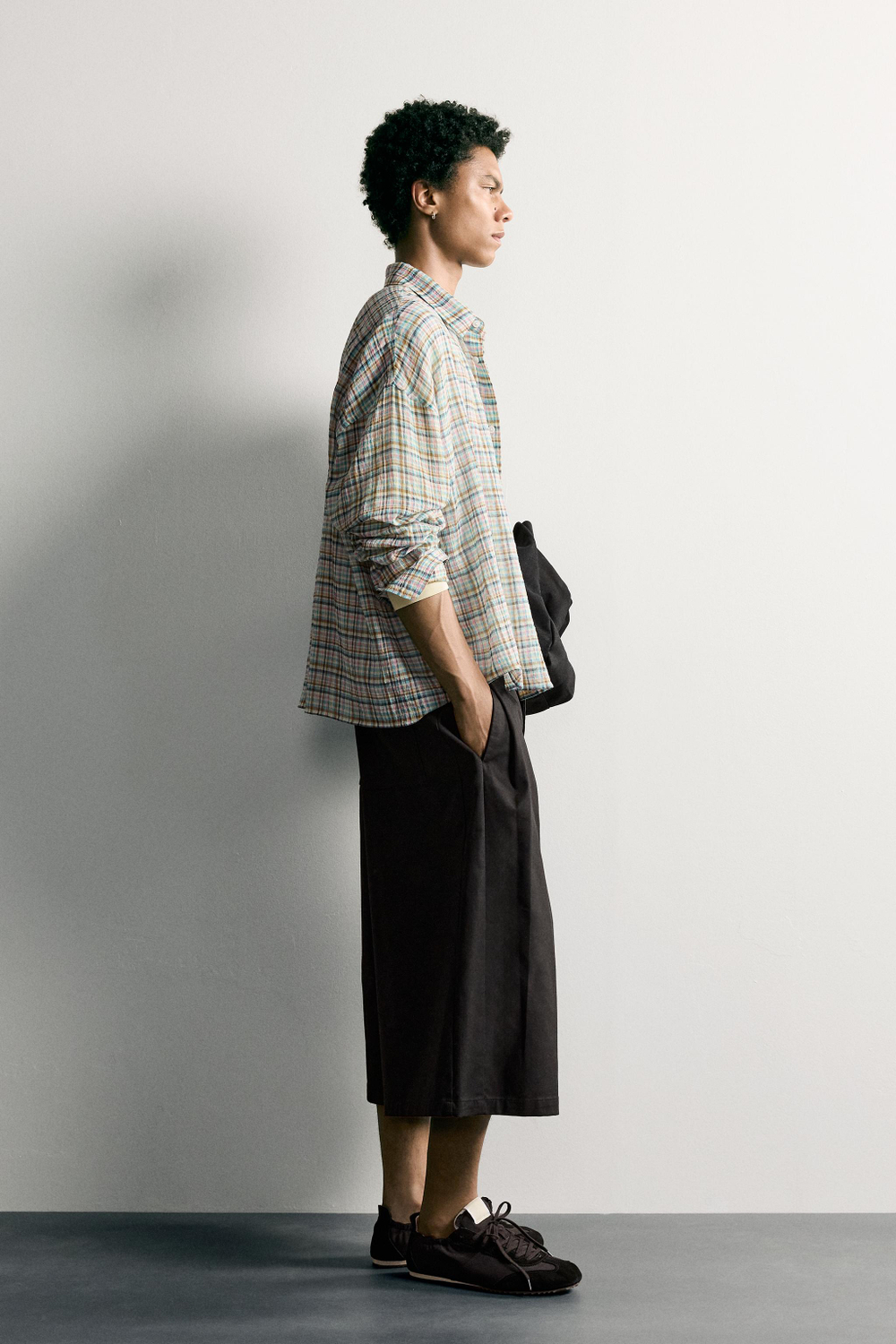 РУБАШКА RELAXED FIT В КЛЕТКУ — ZARA · 8077/620