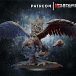 Grand Alliance Death Soulblight Gravelords Vampire Count Лич на стервятнике миниатюра для dnd, днд, pathfinder, фентези, Настольная игра, НРИ, Варгейм, РПГ