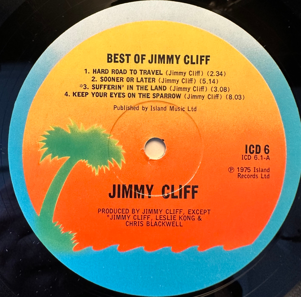 Jimmy Cliff - The Best Of Jimmy Cliff 2LP (Англия 1975г.)