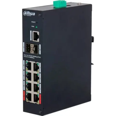 Коммутатор Dahua DH-HS4210-8GT-90 управляемый