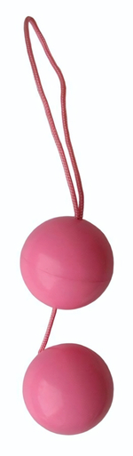 Розовые вагинальные шарики Balls (Цвет: розовый)