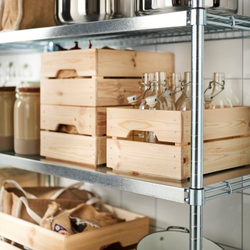 IKEA KNAGGLIG  (ИКЕА КНАГГЛИГ)  -  Ящик - сосна 23х31х15 см