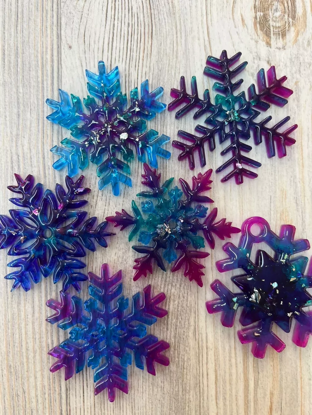 Силиконовая форма Снежинка молд