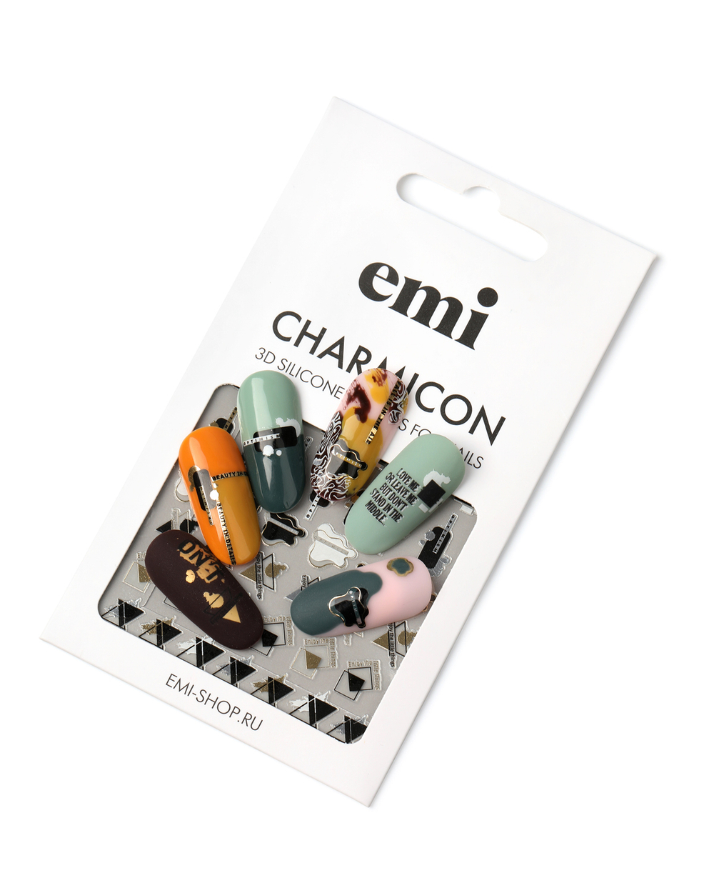 Charmicon 3D Silicone Stickers №237 Оптимизм