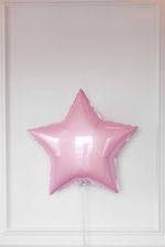 G Шар звезда 36" / 91 см Пастель Розовый / Pink (БГ-150)