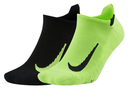 Теннисные носки Nike Multiplier No Show 2P - разноцветный