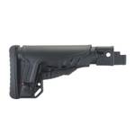Пластиковый приклад на АК-74, DLG Tactical. Черный