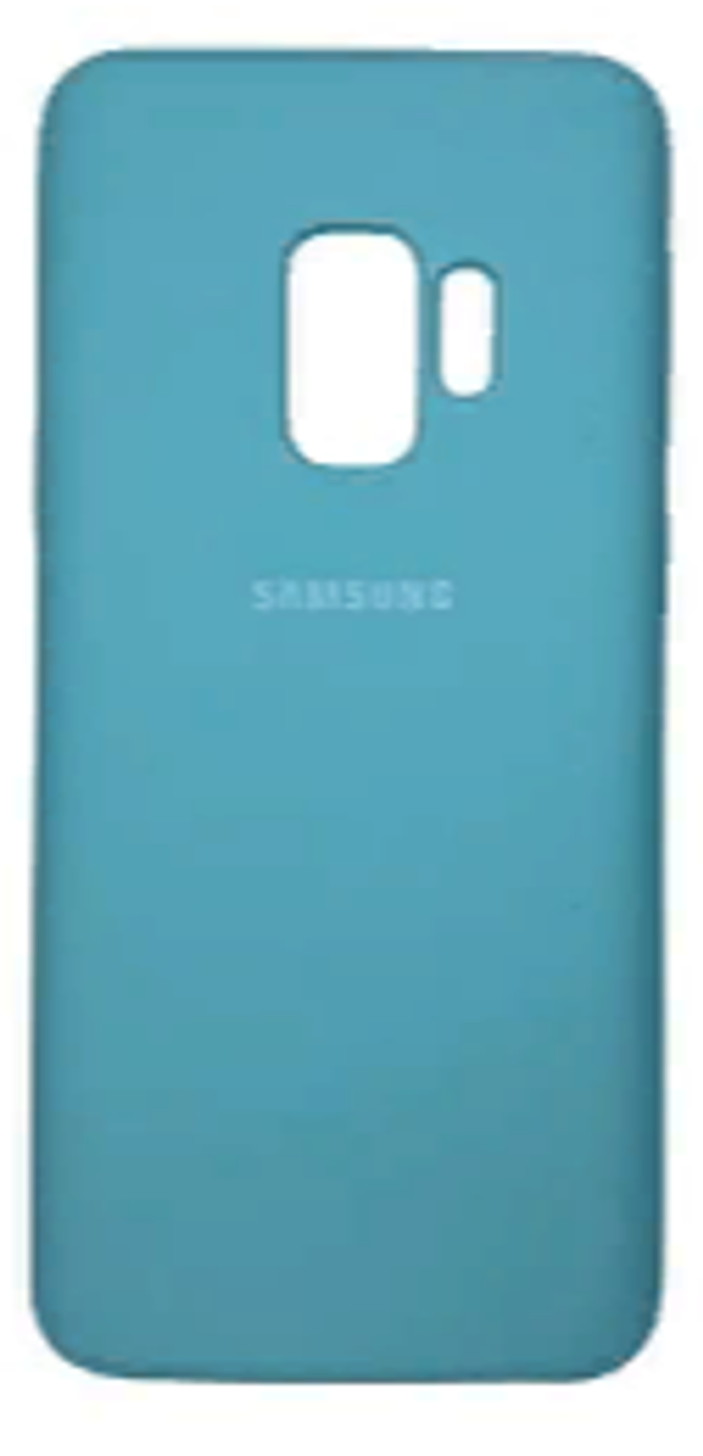 Накладка для Samsung Galaxy S9 Silicone cover бирюзовая