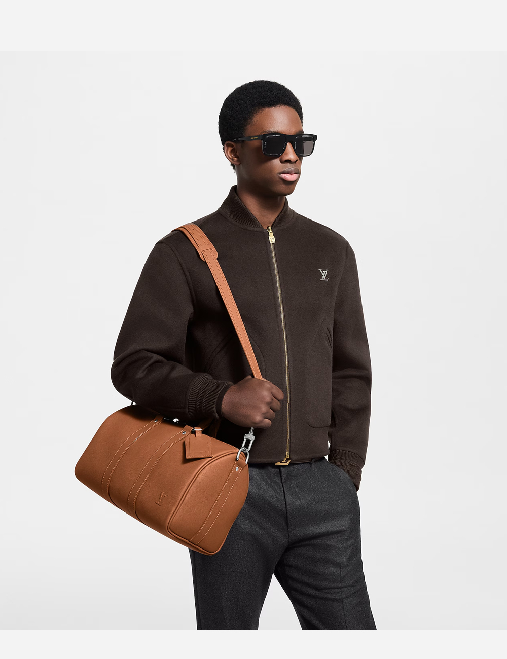 Дорожная Сумка Louis Vuitton Keepall Bandoulière 35 "Aerogram"