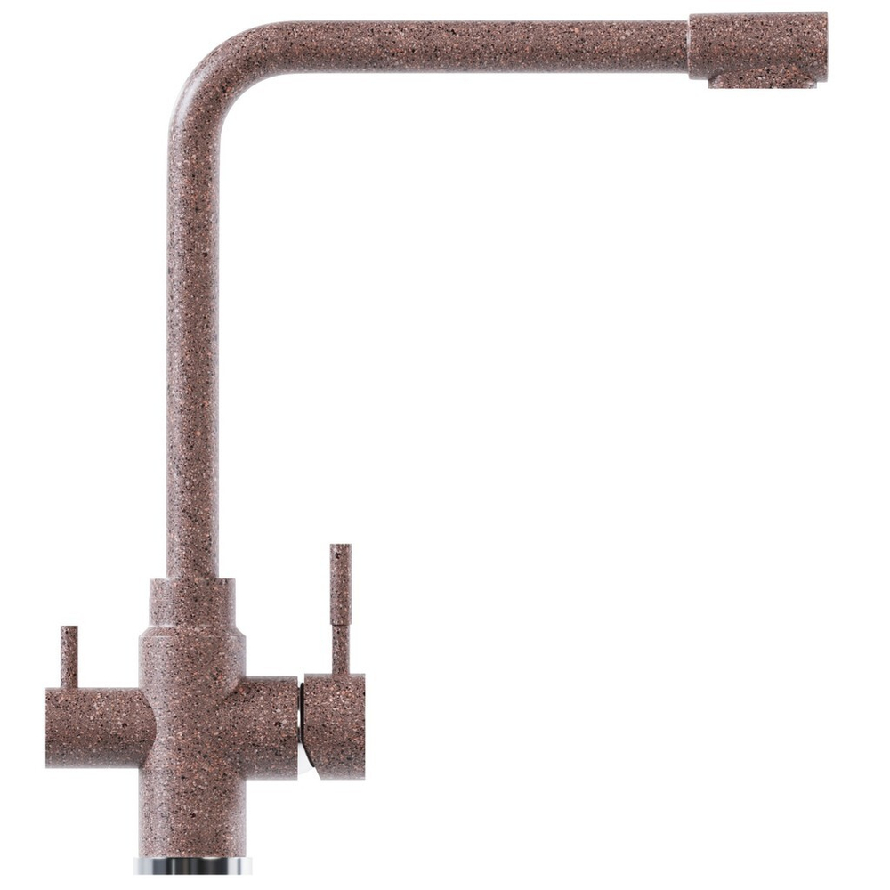 Смеситель для кухни 35к MIXLINE МЛ-ГС13 (ML-GS13) (307) терракотовый с вых. для питьевого фильтра