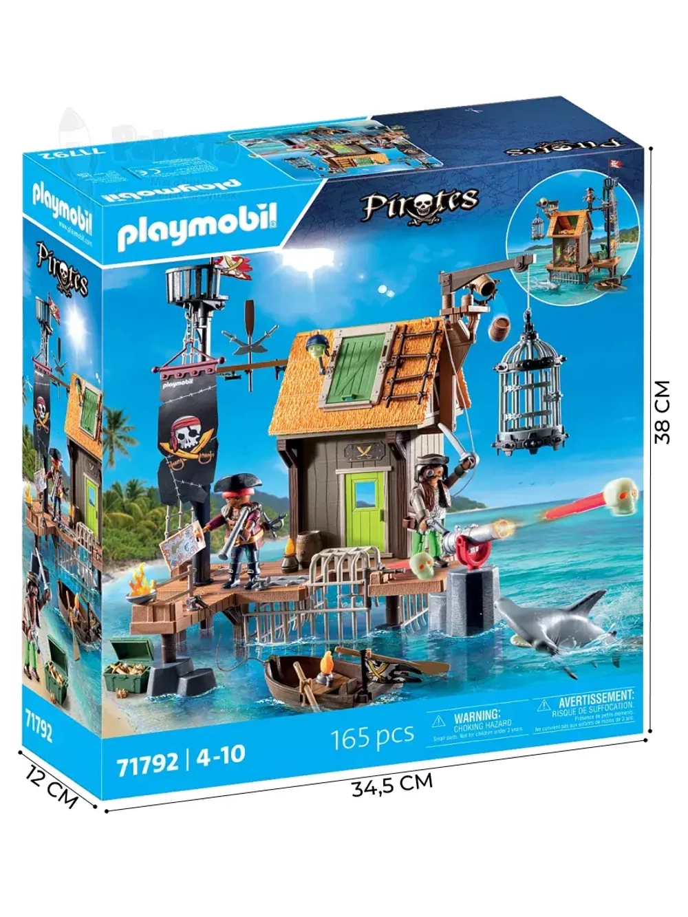 Набор Пиратский порт с тюрьмой Playmobil 71792