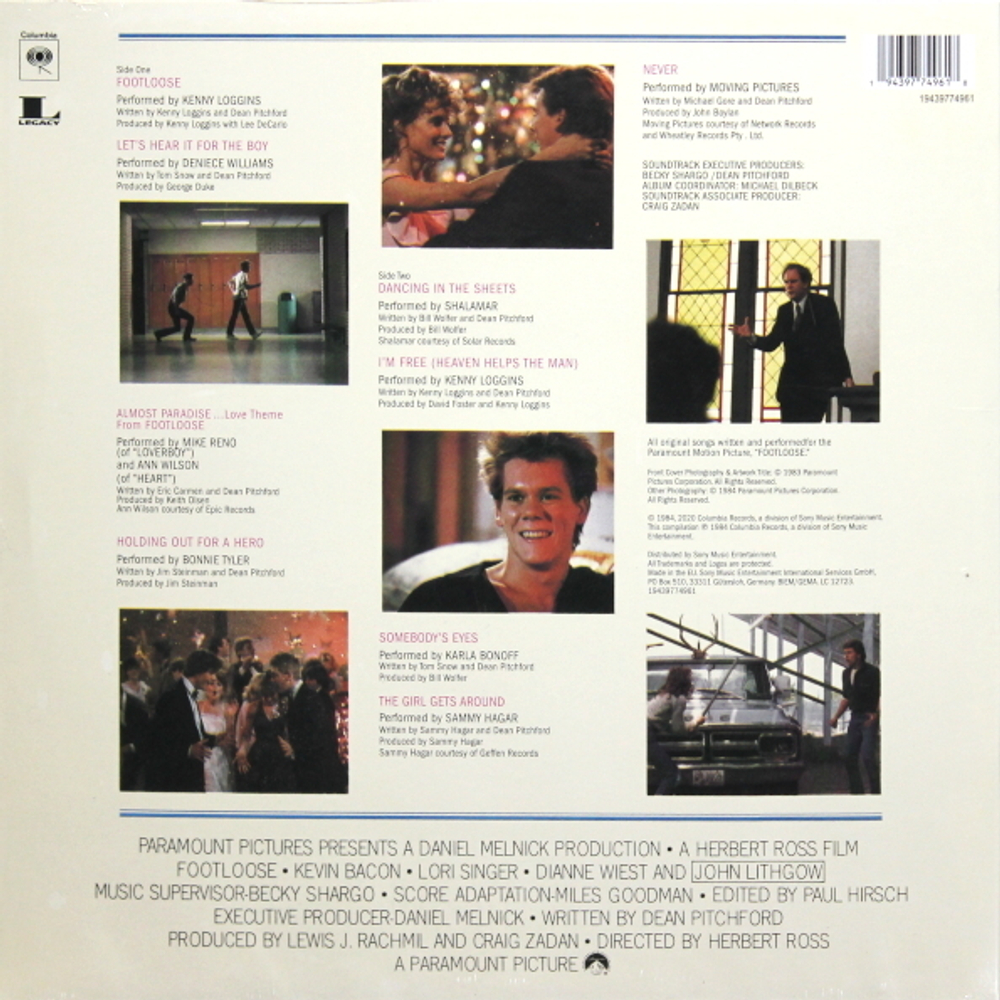 Soundtrack / Footloose (Limited Edition)(Picture Disc)(LP)
