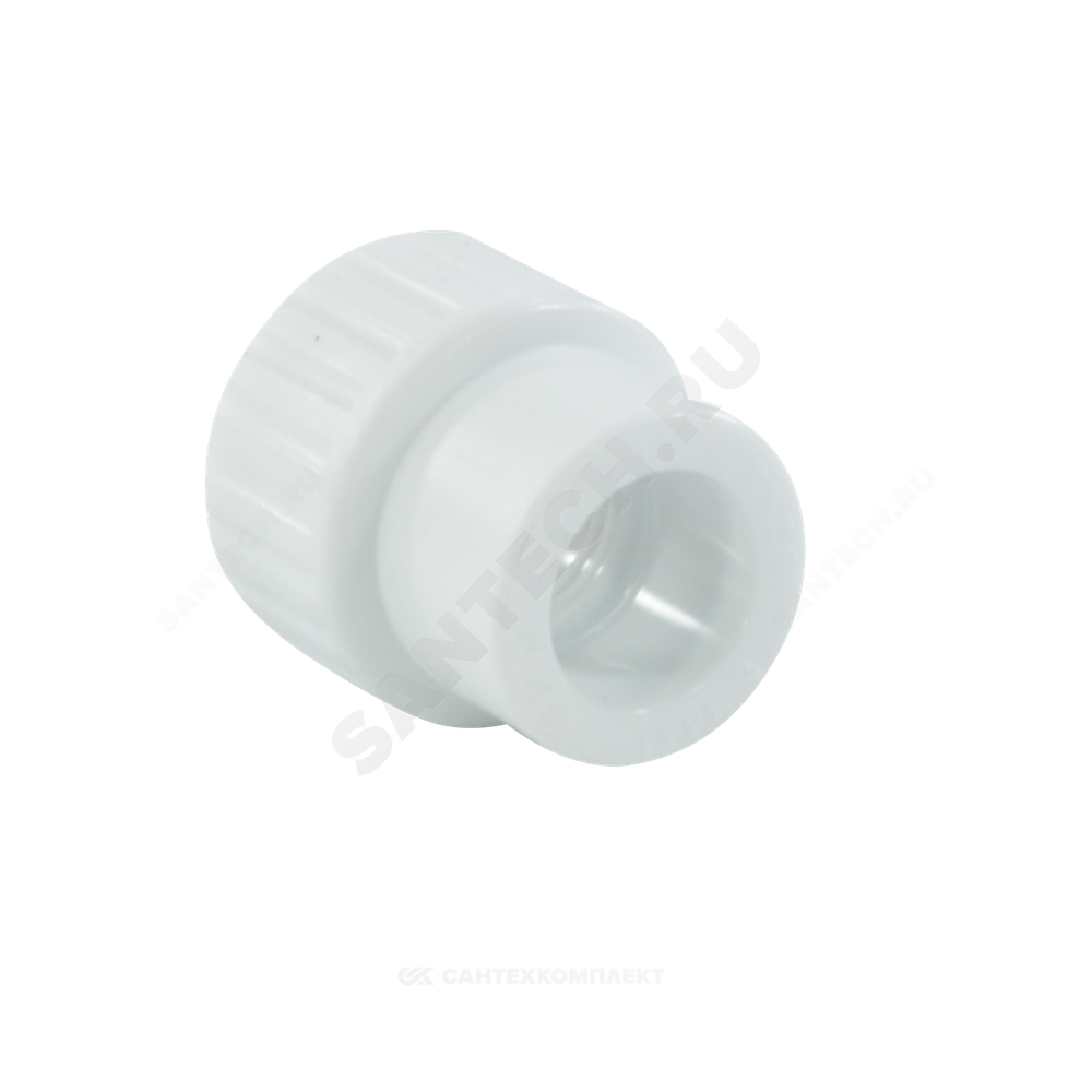 Муфта PP-R комбинированная белая Дн 25х1/2" ВР RTP (РосТурПласт) 10654