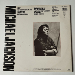 Винтажная виниловая пластинка LP Michael Jackson Bad (Holland 1987)