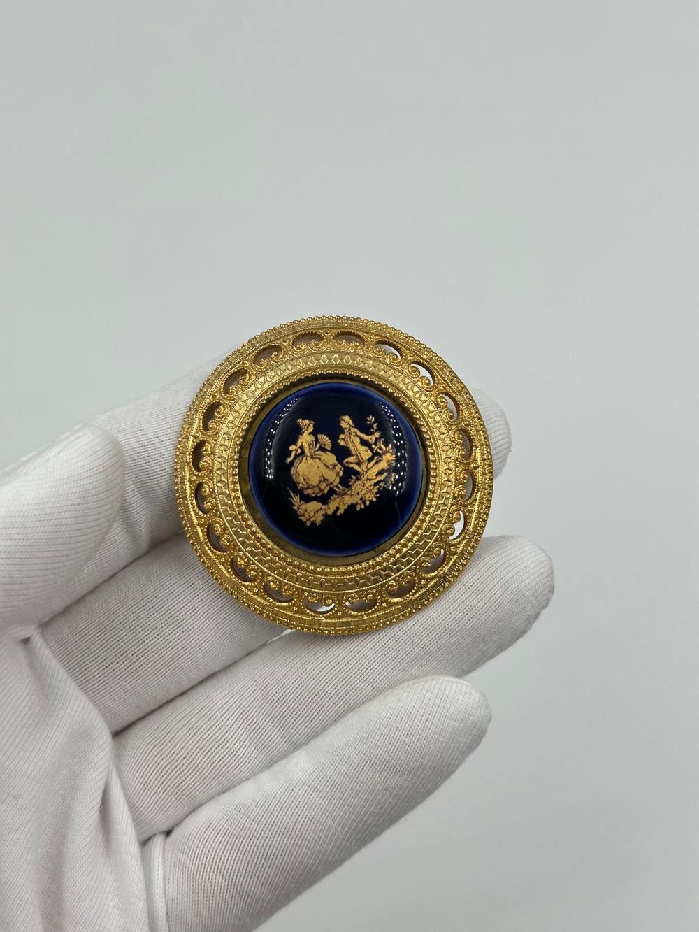 Брошь Limoges