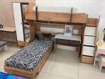 Уголок школьника Омега 3 кровать чердак 800*2000
