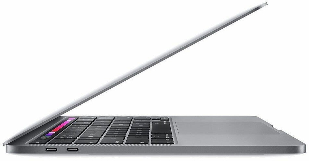 Ноутбук Apple MacBook Pro 13.3" A2338 (MYD92RU/A) /Apple M1 8 core 3.2ГГц/RAM 8GB/SSD 512GB/8 core GPU/2560*1600/Monterey/Mac Os/Подсветка кл-ры: Да/серый космос. Состояние: B1