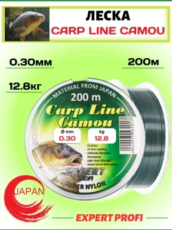 Леска Expert Profi Carp Line Camou 200м