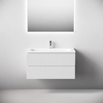 Тумба подвесная Sancos Snob T c двумя ящиками 890х445х500, Bianco, SNT90W, арт. SNT90W