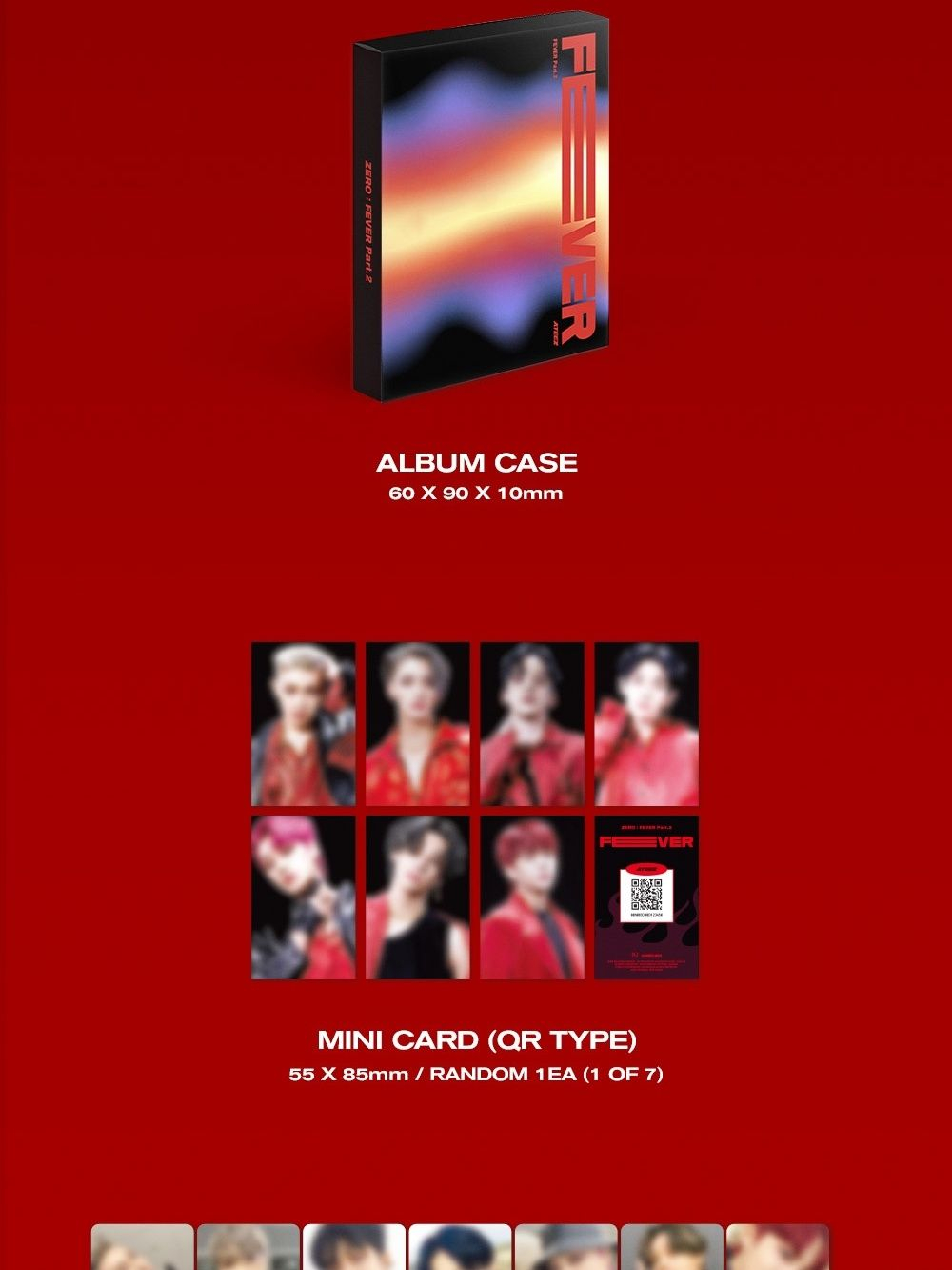 Альбом ATEEZ - ZERO : FEVER PART.2 PLATFORM 3 Version SET