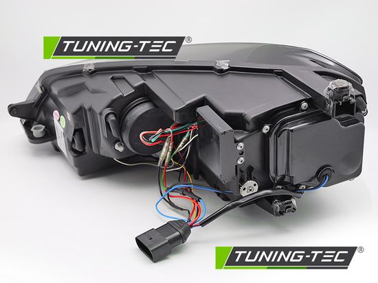 ФАРЫ LIGHT SEQ ЧЕРНЫЕ С ЧЕРНОЙ ЛИНИИ для VW GOLF 7 13-17