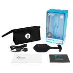 Черная пробка для ношения с вибрацией 15см b-Vibe Vibrating Snug Plug 4 BV-015-BLK