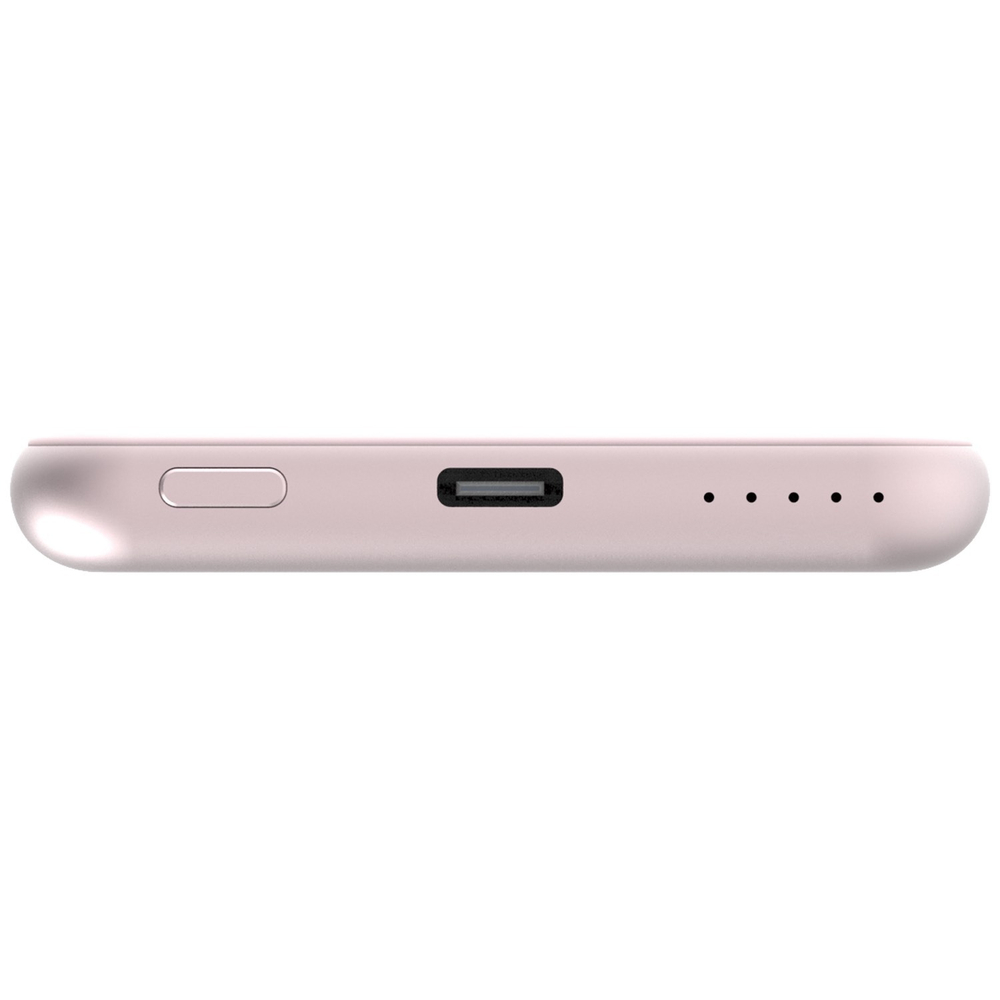 Портативный аккумулятор Verbatim Charge‘n’Go Power Bank 5000 мАч с беспроводной зарядкой, розовый