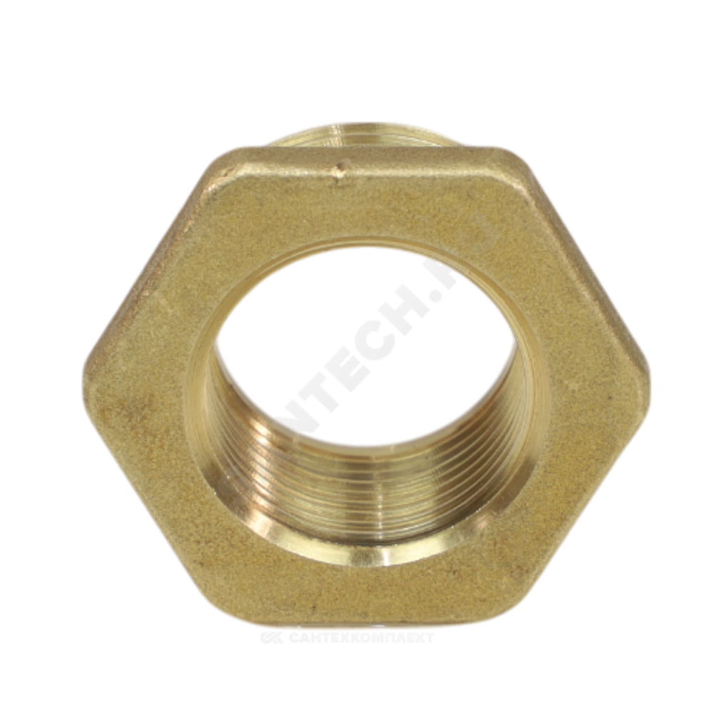 Футорка латунь Ду 32х25 (1 1/4"х1") НР/ВР R93 Giacomini R93Y014