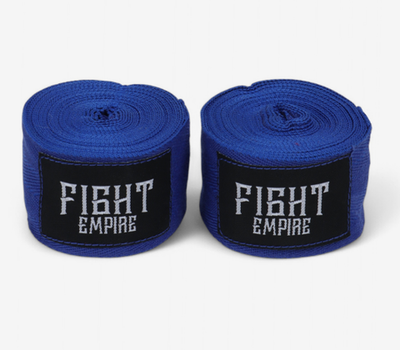 Бинты боксёрские FIGHT EMPIRE, 5 м, эластичные, синие