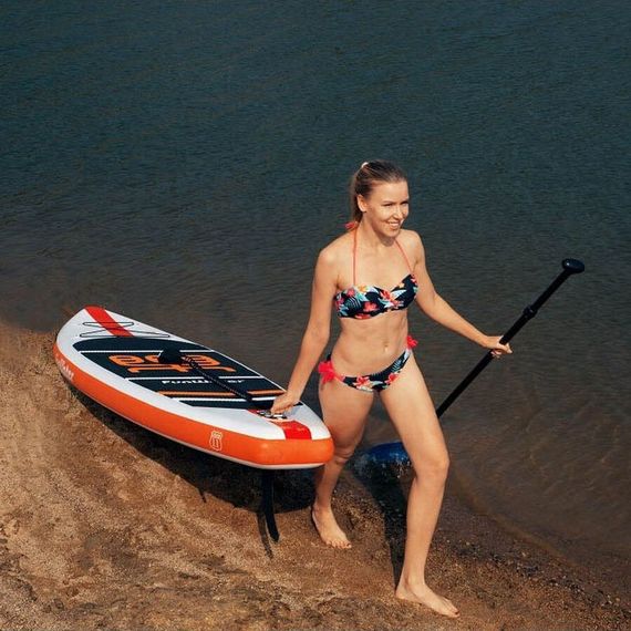 Надувная SUP-доска Funwater FW03A 335х84х15 см полный комплект