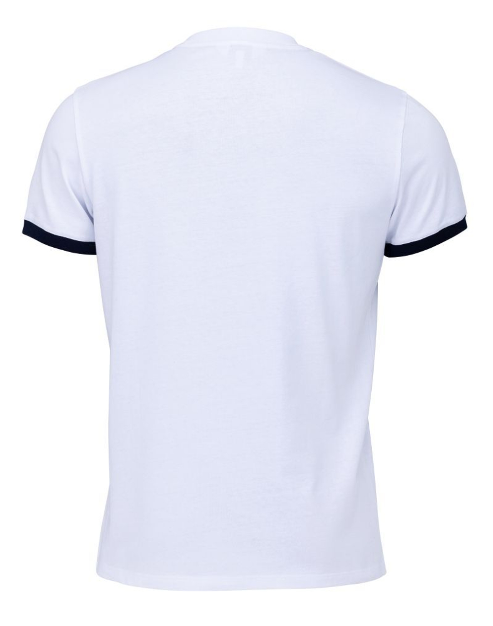 Мужская теннисная футболка Roland Garros Tee Shirt Colour Block - blanc