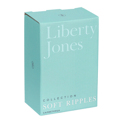 Салфетница Soft Ripples, Dual Glazing, 13х8,8 см
