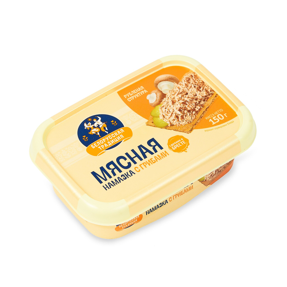 Намазка мясная с грибами "Инко-фуд" 200гр, Беларусь