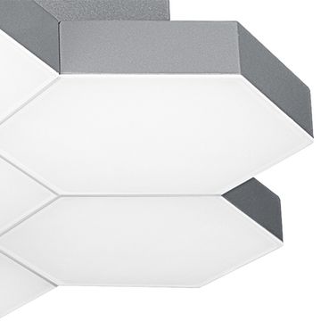 Потолочный светодиодный светильник 750072 хром матовый 3000K 35W Favo Lightstar