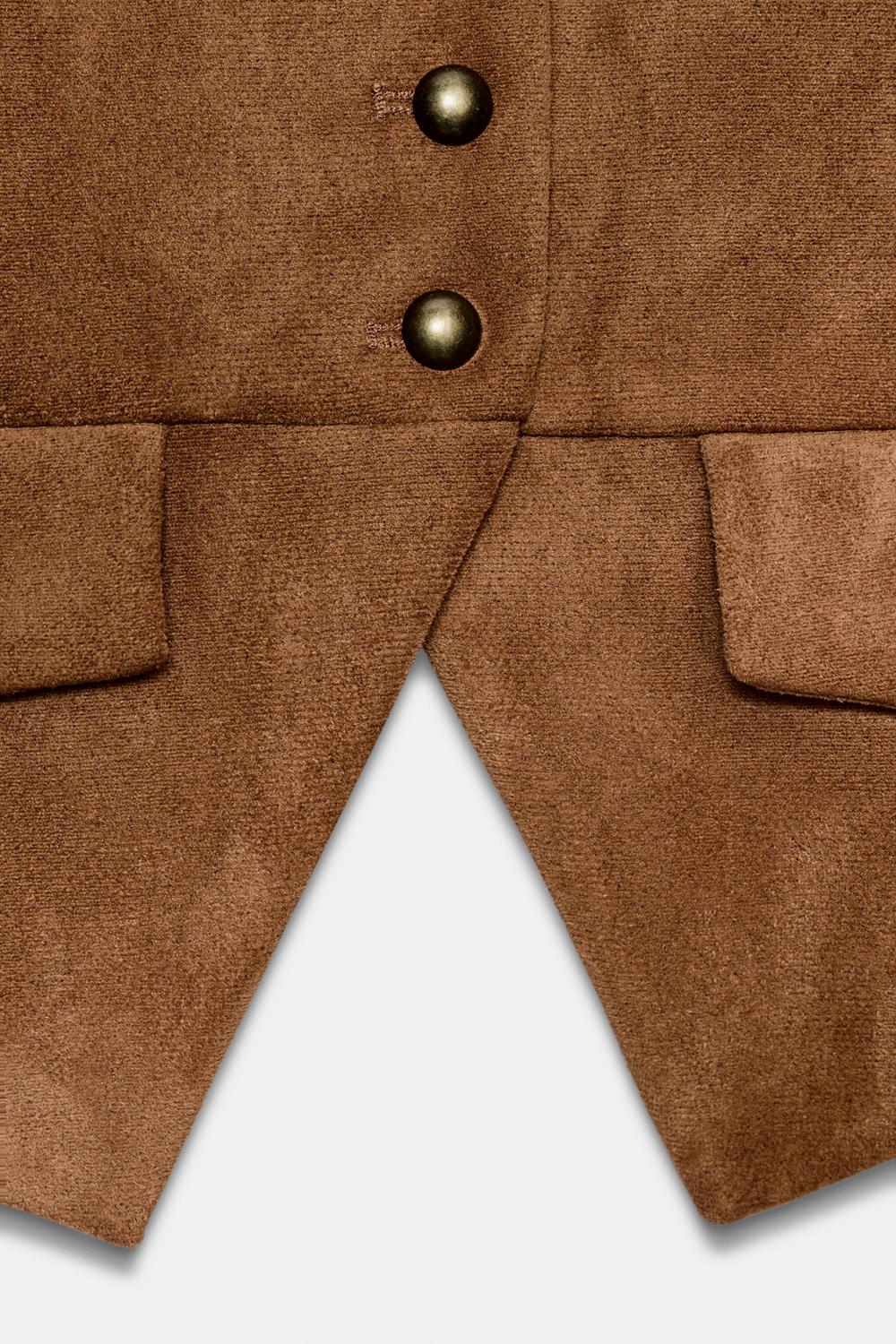КОРОТКАЯ КУРТКА НА ПУГОВИЦАХ — ZARA