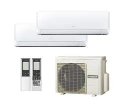 Мульти сплит-система Hitachi 2 x RAK-18QXE / RAM-33NP2E
