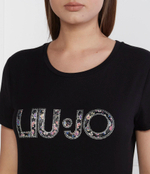 Футболка Liu Jo Rose - черный(5F3116 J5360)