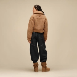 UGG Короткая куртка-тракер Frankie, каштановый