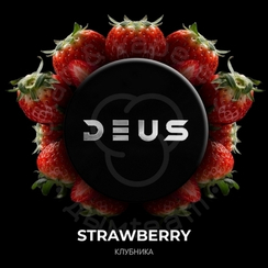 Табак для кальяна Deus Strawberry (Клубника), 100 гр.