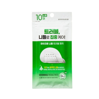 Патчи с микроиглами Daiso Micro Needle Trouble Patch (M size), 10 шт