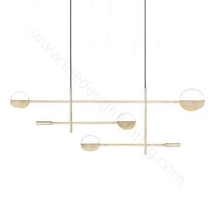 Pendant design lamp  Leaves by Bolia (Gold)