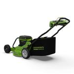 Cамоходная аккумуляторная газонокосилка Greenworks 82LM30S , 82v, 76 см, (2519207U2B), с 2хАКБ 5Ач и ЗУ для 2-х аккумуляторов