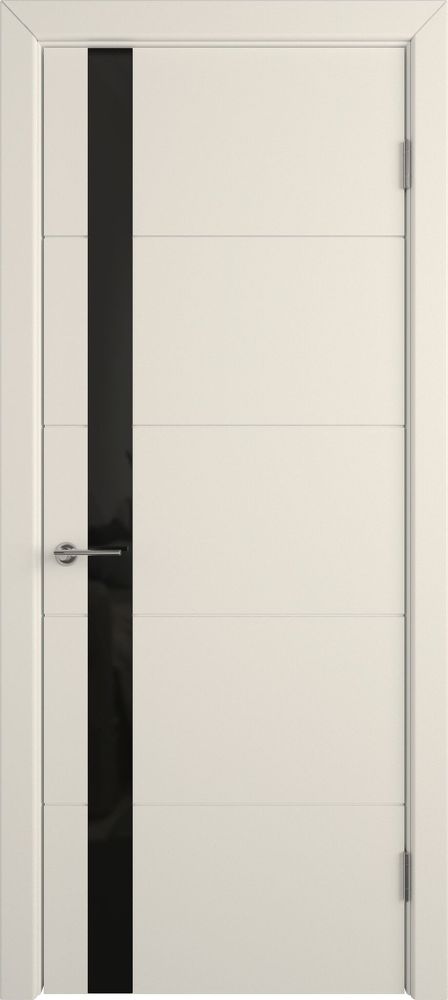 Дверь Trivia / Ivory / Black Gloss / Владимирские двери Дверь Trivia / Ivory / Black Gloss / Владимирские двери