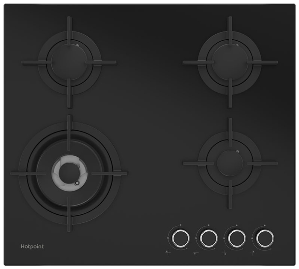 Газовая варочная панель Hotpoint HG 62I/BK