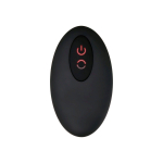 Черный вибростимулятор простаты Adam s Rotating P-spot Massager - 14,2 см. (Цвет: черный)