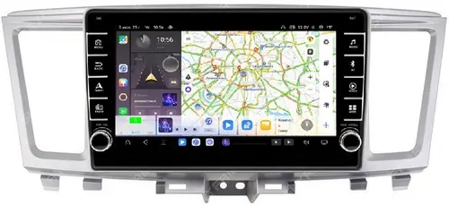 Магнитола для Infiniti QX60 2016-2021 (кожаный верх) - Kuberg EW-9201-2 (кнопки и крутилки) Android 13, Быстрая, CarPlay, 4G SIM-слот